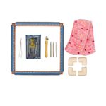 Punch Needle Frame, Plush Cover, Set of 3 punch needles Lavor