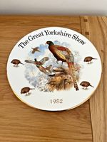 The Great Yorkshire Show 1982 Pheasants Scene Plate