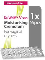 Dr. Wolff's V-san Moisturising Cremolum for Vaginal Dryness 16 pcs (0752)