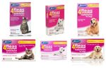 Johnsons Veterinary 4Fleas Tablets Cats Kitten Dogs Puppy Flea 3 & 6 Treatment