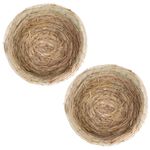 2Pcs Nests Household Breeding Nests Pet Bird Breeding Houses (Coffee)