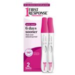 First Response Early Result Pregnancy Test 2 Count (Packaging & Test Design May