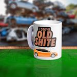 Large Old Shite Mug Gift for Ford Mk2 For Focus ST owner present colour optio...