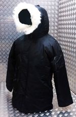 US N3B Military Style ECW Snorkel Parka Black MOD/Scooter/Bikers - All Sizes NEW