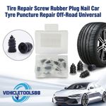 Tire Repair Screw Rubber Plug Nail Car Tyre Puncture Repair Off-Road Universal