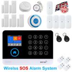Wireless GSM Alarm Burglar Alarms Home Best Security System Autodial DIY Install