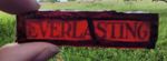 Stained Glass Everlasting church fragment piece 7 cm x 2 cm