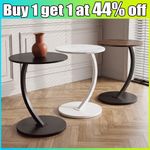 C-Shaped Compact Sofa Side End Table Coffee Laptop Table Living Room Bedroom