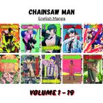 Chainsaw Man Half or Full Set Volume 1-19 Manga Comic English Version Comic