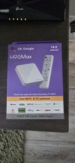 H96 Max Android 14 Smart TV Box 4K UHD with Remote Control 2gb/16gb