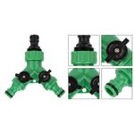3-way Hose Splitter Tap Adapter Tool-free Installation Garden Irrigation