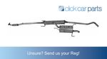 Exhaust System for Vauxhall Corsa C Hatchback 1.2 1.4 16V 2000-2006 Centre Rear