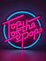 Top Of The Pops USB LED Light Up Sign Light Box USB Lamp