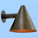 Pack of 1 Antique patina Brass wall Sconce Italian Sconce - Italian brass light