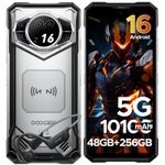 DOOGEE S200 5G Rugged Smartphone Android16 48GB+256GB 10100mAh Mobile Phone 2026