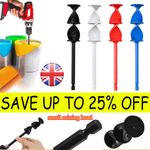 1/4X Resin Drill Paint Pot Plaster Stirrer Paddle Mixer Epoxy Mixer Attachment