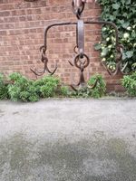 Antique 19th Century Butchers Game keepers Hooks Cast Iron Blacksmith Made