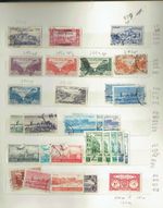 Lebanon an accumulation in stockbook as scans mixed condition