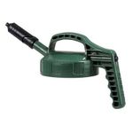 Oil Safe Mini Spout Lid DARK GREEN Colour for OilSafe Fluid Storage System