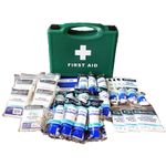 Qualicare HSE Compliant Green First Aid Kit OR Refill, 1-10, 11-20 or 21-50
