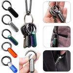Keychain Pill Case Portable Pill Organizer Pill Box Waterproof Pill Container