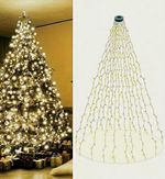 200 LED Christmas Tree String Lights USB Remote Timer 8 Modes IP65 59in