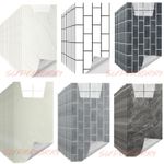 Self-Adhesive Marble Tiles Wall Sticker Stick On Kitchen-Bathroom Home Decal UK
