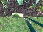 Edge Mate. Long handled shear attachment, makes keeping your borders tidy easier