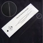 75mm Big Eye Beading Needle for Seed Beads Jewellery Making Easy Thread UK