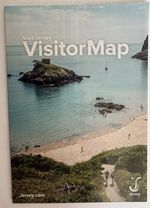2025 Jersey Visitor / Tourist Map - Walking, Bike and Bus Routes 