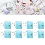 Mini Small Photo Album Picture Storage Binder Keychain Hanging for Wedding