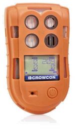 Crowcon T4 multi gas detector %LEL, Oxy, CO, H2S c/w charger & cradle