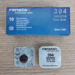Renata Watch Battery 394 SR936SW Swiss Longest expiry