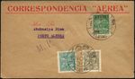 Brazil 1930 VARIG Mixfranking Cover Michel #V2 Pelotas to Porto Alegre / 250