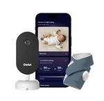 Owlet Dream Duo Sock & Baby Sight Monitor Blue