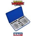 Sealey AK3024IMP Imperial Tap & Split Die Set 24pc