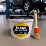TYRE CHANGER TYRE SOAP MOUNTING BEAD PASTE 5KG & FREE BRUSH  PREMIUM LUBE BLACK