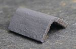 Short Winged Sim Slate Ridge Tiles for dollhouses 12th scale
