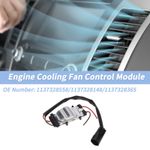 No.1137328558 Engine Cooling Fan Control Module Fit for Ford Focus 2005-2012 1Pc