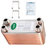 Uimoso 40-Plate Brazed Plate Heat Exchanger for Efficient Heating Solutions