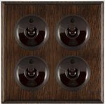 Bakelite Switch Four Gang Switch