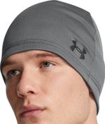 Under Armour Storm Running Beanie Grey Fleece Run Hat Mens Womens
