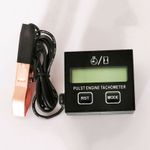 LCD Digital Motor Tachometer Chainsaw Mower Inductive Pulse Engine Tachometer XY