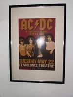 AC/DC Framed Poster Print – If You Want Blood 1979 US Tour – Rock Memorabilia
