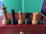 Heavily Weighted ‘Official Staunton’ Chess Set With ‘House Of Staunton’ Casket.