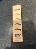 UKBROW EYEBROW SERUM 3ML FULLER THICKER HEALTHIER EYEBROWS GENUINE 
