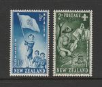 New Zealand 1953 Health Stamps SG 719-720 MNH