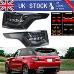 2x Dynamic LED Smoked Rear Tail Light Lamps For Range Rover Sport L494 13-22 UK
