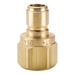 PARKER BST-N2 Quick Connect,Plug,1/4",1/4"-18 31A978