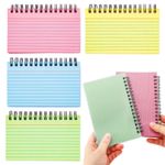 200 Flash Cards Revision Cards 4 Pack Spiral Index Cards 3x5 Lined Study Note UK